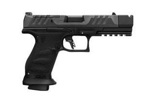 Walther PDP 9mm pistol with PMM compensator.
